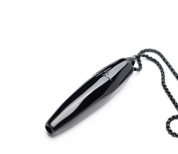 Hā Tool Classic Charcoal | Anxiety & Stress Relief Necklace – Hā Habit